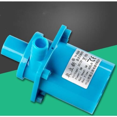 Creative and simple DC brushless water pump DC12V24V micro-motor bath machine pressurized silent high head LX122904