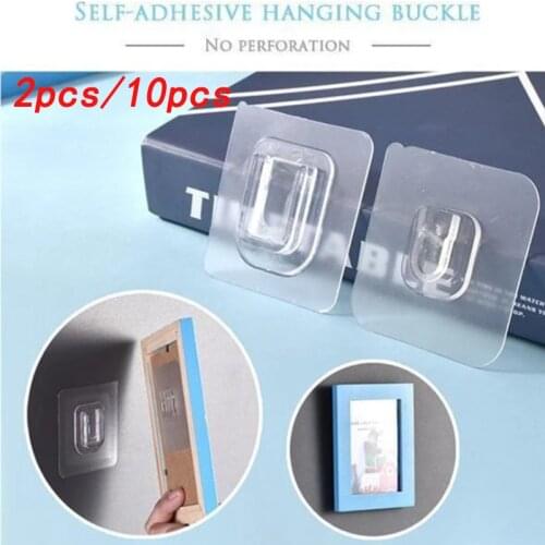 Strong hook bathroom and kitchen multi-functional seamless stick child mother buckle wall hanging mobile adhesive hanging buckle