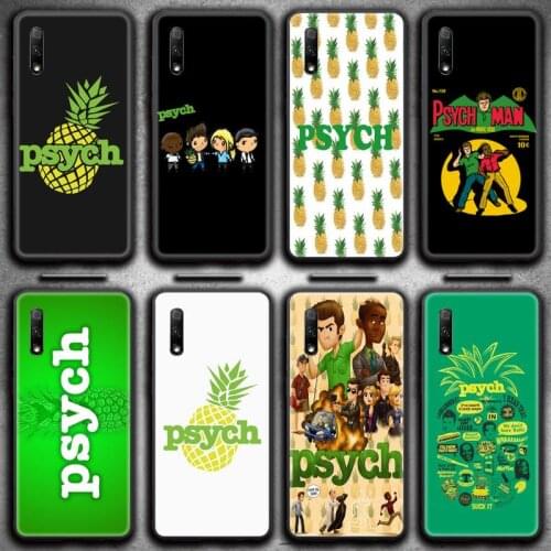 HOTCASHOP psych Fashion Fun Dynamic Phone Case For Huawei Nova 6se 7 7pro 7se honor 7A 8A 7C 9C Play