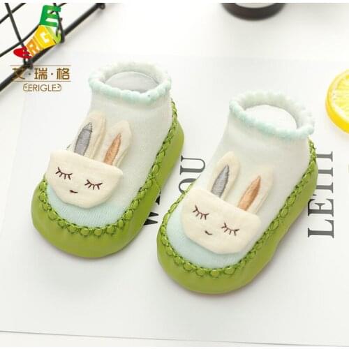 0-3-year-old childrens floor socks and shoes childrens soft soled non slip walking shoes childrens early education Non Slip