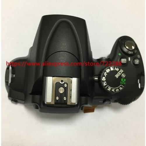 Repair Parts For Nikon D5000 Top Cover Ass'y With Mode Turntable Power Switch Shutter Button Flex