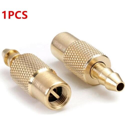 1PC Car Clip Clamp Connector Adapter dropshipping Auto Brass 6mm Tyre Wheel Tire Air Chuck Inflator Pump Valve