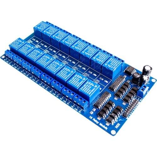 12V 16 Channel Relay Module for arduino ARM PIC AVR DSP Electronic Relay Plate Belt optocoupler isolation