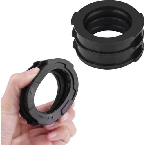 4 pcs Black RubberCarburetor Carb Intake Manifold Boots Joint for Yamaha V-MAX 1200 VMX12V 1985-2007