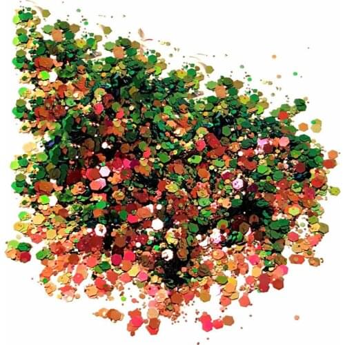 500g (Color Shifting glitter) Color Shifting Chunky Glitter Mix for acrylic & gel nails, slime cosplay,festival,tumblers ,TR54-U