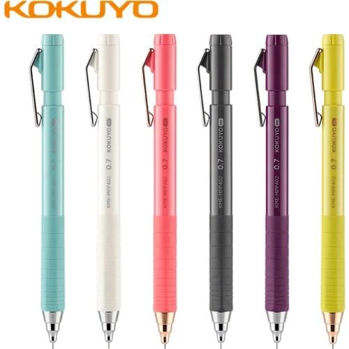 1pcs Japanese Kokuyo Me Automatic Pencil Writing Constant 0.7mm Movable Pencil Painting Rotating Rubber Pencil Student Use