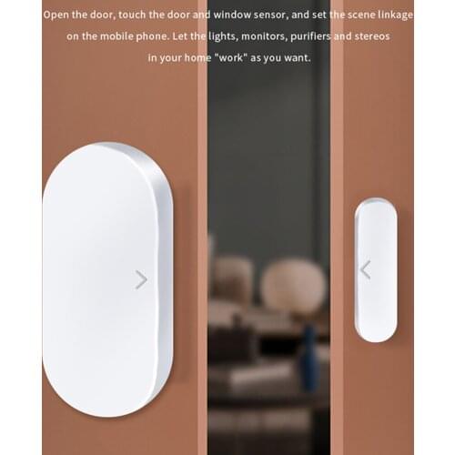 Wireless Door Window Alarm Contact Sensor Wireless Smart for Apartment Dorm House