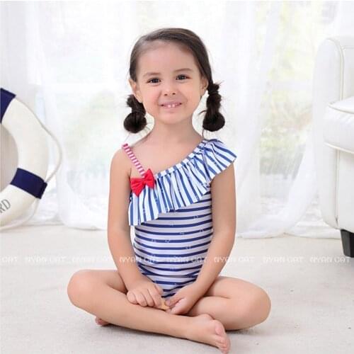 Children Baby Girls Swimwear Lovely Swimming Bathing Swimsuit Sunscren Children Swimsuit Girl 1-6 Years Girls Bikinis Set