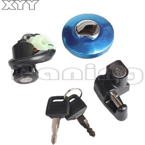 Monkey Bike Z50 4 Wire Ignition Switch Kit fuel tank Lock key cap FOR honda moto MONKEY bike z 50
