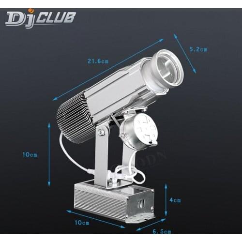 Led Hd Projection Advertising Diy Logo Custom Lmage Projector Lamp 25W Shop Mall Restaurant Welcome