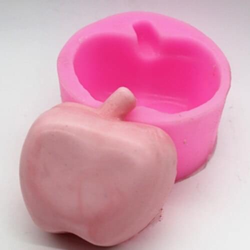 The small apples soaps mold silicone mold die soap die cake decoration