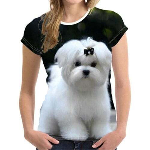 Fashion Tshirts Cotton Women Harajuku Product New Pattern Women Dress Long Sleeve New Product 2022 Oversize Dog Easy Blue