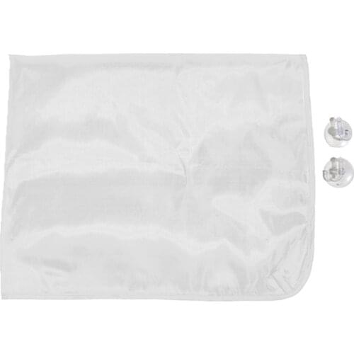 Y1UF Beard Apron Hair Clippings Catcher Grooming Bib for Men 2 Suction Cups