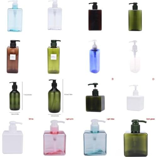 Nordic Style Lotion Bottle Soap Dispenser Bottle Large-capacity Press Type Lotion Body Soap Empty Bottle Bathroom Shampoo Bottle