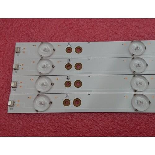 New Kit) 4 PCS/set 9LEDs 798mm LED backlight strip for Sony TV KDL-40R380D 40PFL3240 GJ-DLEDII P5-400-D409-V7 TPT400LA-J6PE1