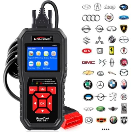 New Professional OBD2 Scanner Car Code Reader Vehicle Engine Diagnostic EOBD ScanTool for all OBDII &CAN Protocol Cars Since1996