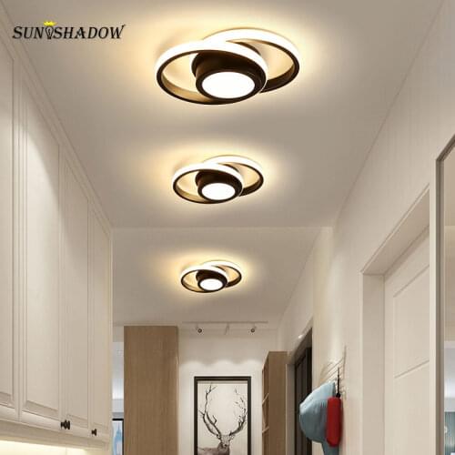 110V 220V Modern Led Ceiling Light Lustre Small Corridor Light Ceiling Lamp for Home Living room Dining room Kitchen Bedroom