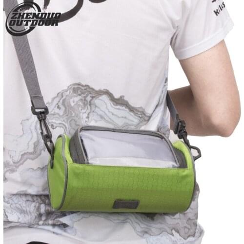 Outdoor Cycling Waterproof Bags Touch Screen Mobile Mountain Bike Accessories Bag Bicycle Basket Riding Equipment Polyester