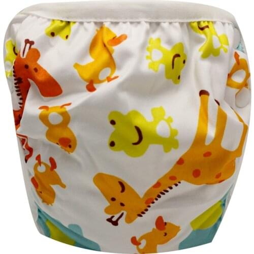 All In One Size Adjustable Infant Cloth Swim Diaper Reusable Baby Swimming Suit Kids Swimwear