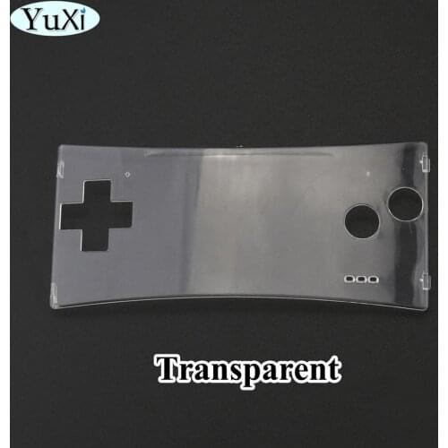 YuXi Clear Repair Front Shell Faceplate Case for Nintend for Gameboy Micro for GBM Front Panel