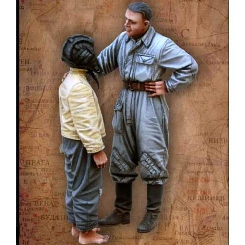 1:35 Resin Figure Model Kit Unassambled Unpainted E151 (2 figures)