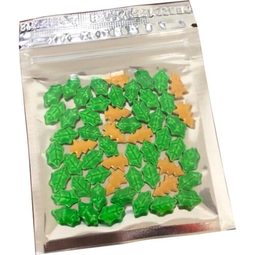 10g Two Snowman Tree Beads Pearl Sugar Ball Fondant Cake Baking Silicone Mold Chocolate Decoration Sugar Kitchen Candy