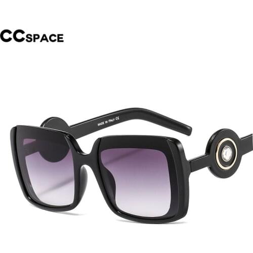 46529 Cat Eye Diamond Luxury Sunglasses Square Men Women Fashion Shades UV400 Vintage Glasses