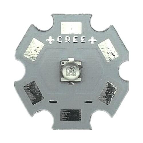 5pcs Cree XTE XT-E 5W Royal Blue 445-450NM High Power Led With 8mm 10mm 12mm 14mm 16mm 20mm aluminum PCB