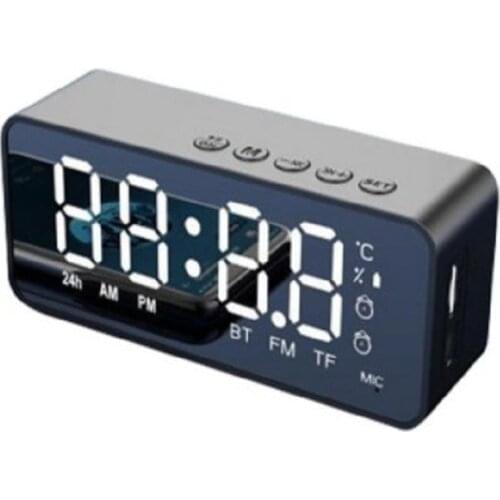 Bluetooth Speaker G50 Wireless For Bluetooth Speaker Alarm Clock With FM Mini Card FM Radio Sound Box Subwoofer Music Player