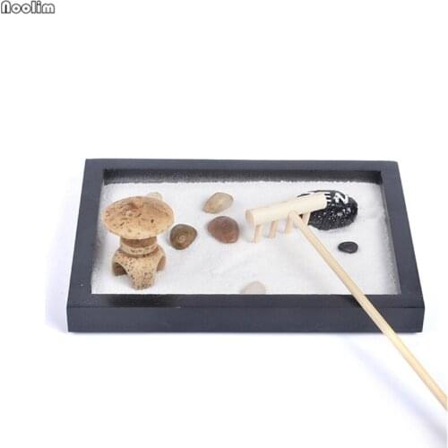 Buddha Zen Garden Sand Zen Crafts Home Decoration Meditation Peaceful Relax Office Table Landscape Zakka Ornaments