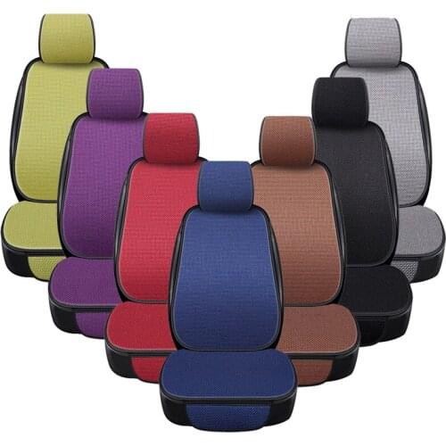 3D Air Mesh Car Seat Cover Pad Mat Front Backrest Seat Cushion Protector Non-slip Four Season Car Interior Breathable Cloak