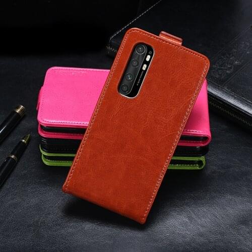 IDEWEI For Xiaomi Note 10 Lite Case Cover Luxury Leather Flip Case For Xiaomi Note10 Lite Protective Phone Case Back Cover