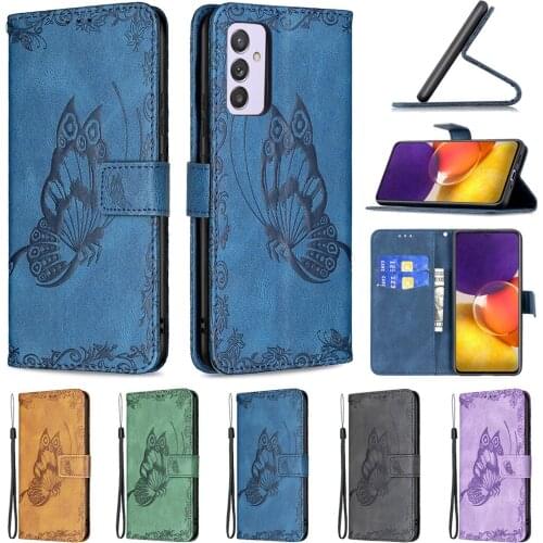 Fashion Wallet Phone Bags for Galaxy A03S A22 A82 A72 A52 A42 A32 A12 A71 A51 M32 A02 A41 A21S S21 FE S20 Ultra Flip Case Cover