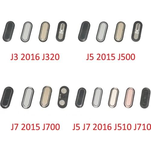 Home Button For Samsung J3 J5 J7 2015 2016 J320 J500 J700 J510 J710 Original Mobile Phone Housing New Return Menu Button Key