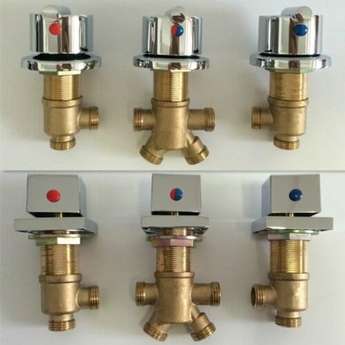 Hot and Cold Water Brass switch valve for Bathtub faucet shower mixer Bath faucet control valve,Bathroom mixing valve