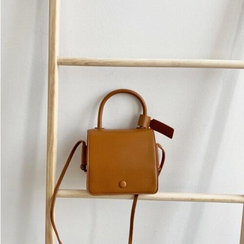 Hot Chic Women Mini Bags Brand Designer Box Handbags Korean Style Ladies Shoulder Bag PU Leather Youth Crossbody Bag Whole Sale