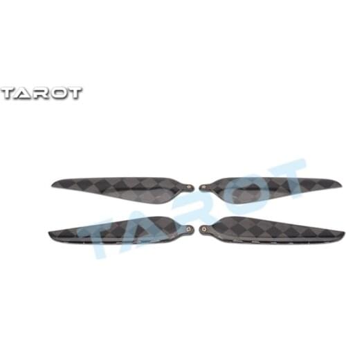 Tarot 1555 15inch Martin Carbon Fiber Folder Propeller Paddle CW + CCW TL2947 for Long Voyage Multi-rotor Models Drone UAV