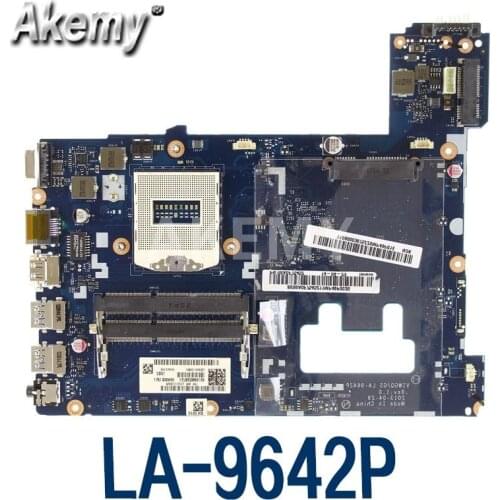 90003684 For LENOVO Ideapad G510 Notebook Mainboard LA-9642P SR17E DDR3 Laptop motherboard