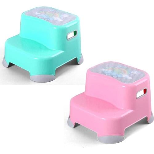 Multifunction Children bathroom stool slip-resistant step pads anti-skid headblock foot pedal steps bath stair toilet stool