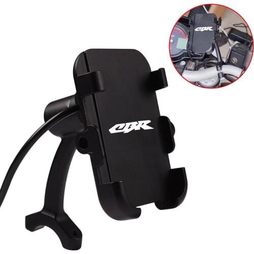 Motorcycle Phone Mount Unbreakable Handlebar Holder Fit Smartphone For HONDA CBR600RR CBR954RR CBR1000RR CBR 600 954 1000 RR