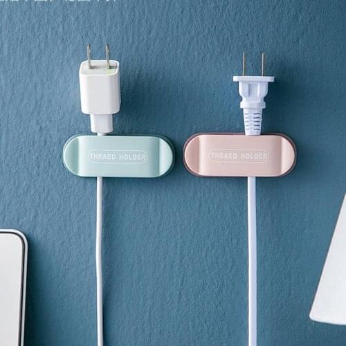 Wall Storage Hook Punch-free Power Plug Socket Holder Kitchen Stealth Hook Wall Adhesive Hanger Office Wholesale Price