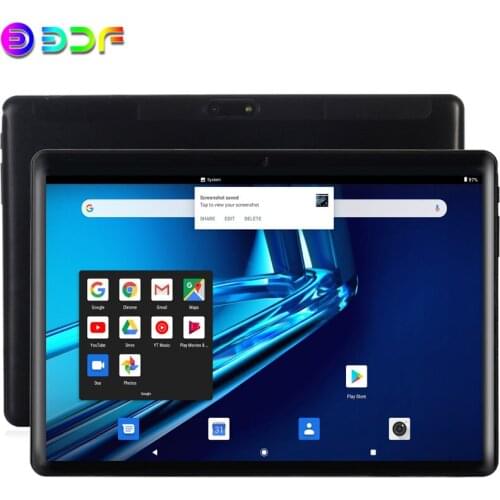 New Tablet PC 10.1 inch 4G Phone Call 4GB+64GB Android 9.0 Octa Core Bluetooth 4.0 Wi-Fi GPS 2.5D Steel Screen Tablets