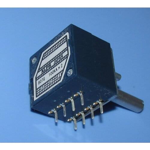 28pcs Japan ALPS 27 type blue shell 100K dual-connected potentiometer for volume adjustment of amplifier