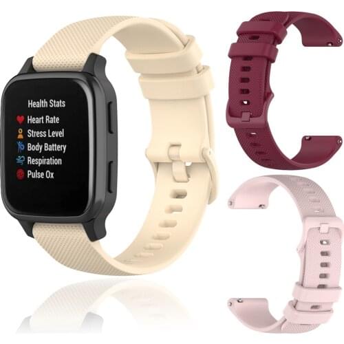 Smart Watch Band for Garmin Vivoactive 3 Venu /Vivoactive 4 4S/Forerunner 645 245m Silicone Strap Wristband Accessories