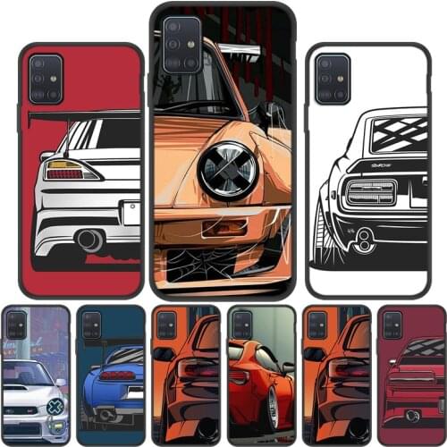 Luxury Sports Cars Soft Case For Samsung A51 Case Galaxy A52 A71 A50 A72 A70 A32 A12 A21S A31 A30 A21 A70e A11 A42 A40 A41 Cover