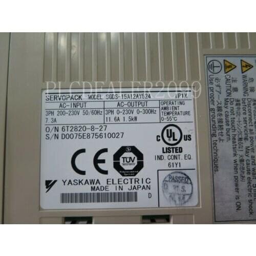 1PC New In Box Yaskawa SGDS-15A12AY524 SGDS15A12AY524 AC Servo Driver