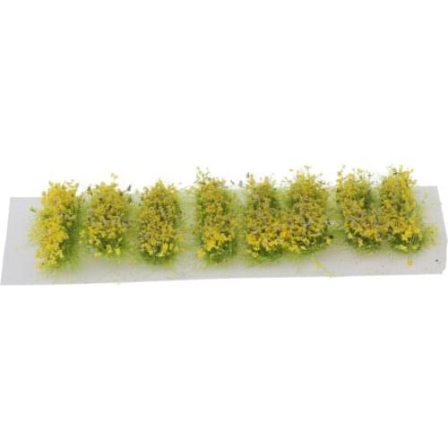 Forest Ground Cover Flowers Static Tufts for Decoration Aequitectura