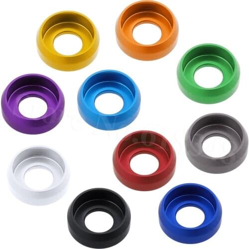 8-pack M2.5 Screws Washer Bolts Washers Cap Head Pan Head Aluminum Anodized Hardware CNC for RC Model Cars FPV Drone Parts