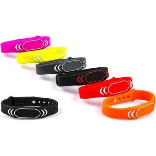 Waterproof 125khz Bracelets wristband TK4100 Rfid Wrist band Access Control Card reader Wrist band Tag for adult kids baby