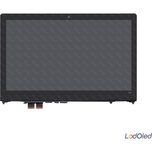 15.6'' FHD IPS LCD Screen Display LED Panel Touch Digitizer Glass Assembly + Bezel for Lenovo IdeaPad Flex 4 1570 1580 80SB 80VE